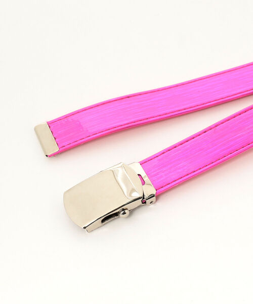 Ray BEAMS（レイビームス）の「Ray BEAMS / オーロラ ガチャ ベルト（ベルト・レディース・ライトブルー/ピンク/その他・ONE SIZE）」の5枚目の写真