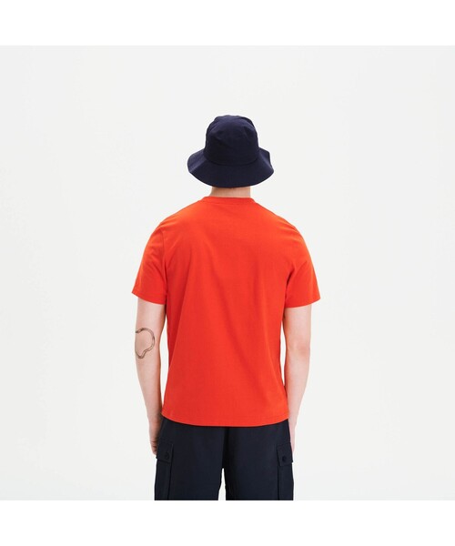 AIGLE（エーグル）の「オーガニックコットン グラフィック半袖Tシャツ（ASSORT）（Tシャツ/カットソー・メンズ・ダークブルー/チャコール/ホワイト/グレー/レッド・LL/S/M/L）」の13枚目の写真