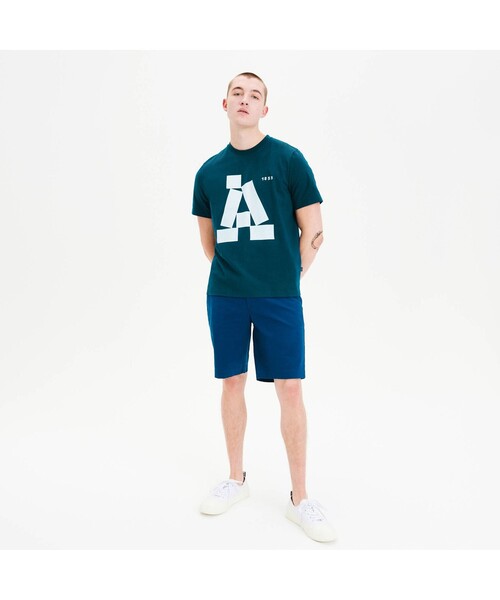AIGLE（エーグル）の「オーガニックコットン グラフィック半袖Tシャツ（ASSORT）（Tシャツ/カットソー・メンズ・ダークブルー/チャコール/ホワイト/グレー/レッド・LL/S/M/L）」の19枚目の写真