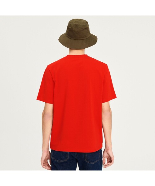 AIGLE（エーグル）の「オーガニックコットン グラフィック半袖Tシャツ（ASSORT）（Tシャツ/カットソー・メンズ・ダークブルー/チャコール/ホワイト/グレー/レッド・LL/S/M/L）」の10枚目の写真