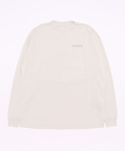 UNRAVEL PROJECT（アンレーベル プロジェクト）の「UNRAVEL PROJECT/アンラヴェルプロジェクト/FCK MOTIF VINTAGE JERS LS TEE(UMAF9-109)（Tシャツ/カットソー・メンズ・グレー・SMALL/X-SMALL/XX-SMALL/MEDIUM）」の3枚目の写真