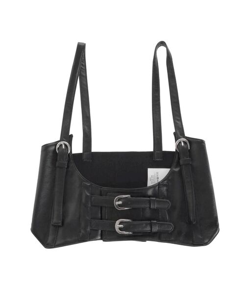 GYDA（ジェイダ）の「フェイクレザー ベルトデザインハーネス（ベルト・レディース・ブラック・FREE）」の11枚目の写真