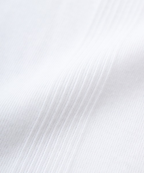 MILLER（ミラー）の「Robert P.Miller コットン パネルリブ 半袖 Tシャツ レディース RPM（Tシャツ/カットソー・レディース・ホワイト/ブラック/ホワイト×ブラック/ブラウン系その他・FREE）」の17枚目の写真