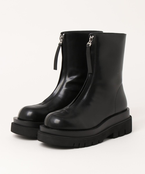 Jeffrey Campbell（ジェフリーキャンベル）の「フロントジップブーツ（ブーツ・レディース・ブラック・38/39/37）」の4枚目の写真
