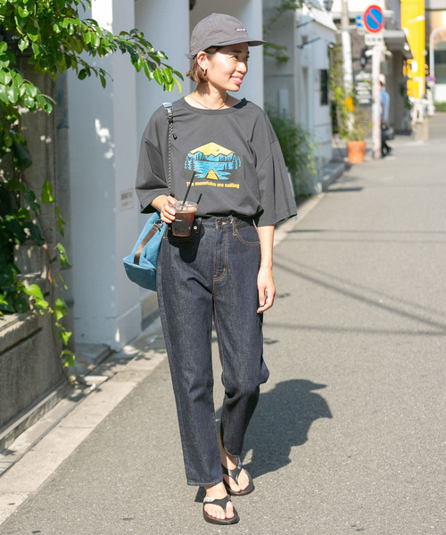 EKAL（エカル）の「EKAL　The mountains T-shirts（Tシャツ/カットソー・メンズ・ホワイト/チャコールグレー・MEDIUM/LARGE）」の8枚目の写真