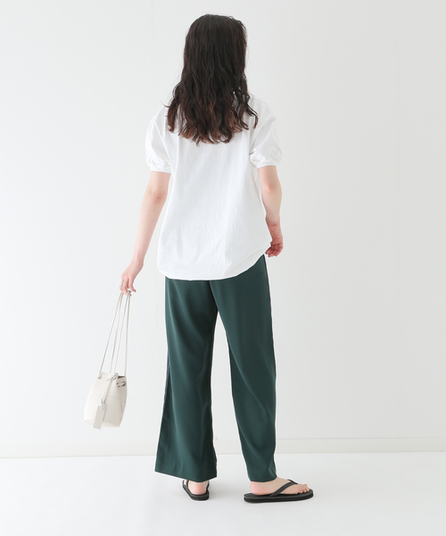 journal standard ウォッシャブルドビークロスラインパンツ JOURNAL STANDARD relume（ジャーナルスタンダード レリューム