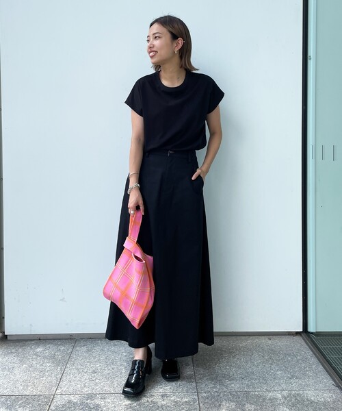 OPAQUE.CLIP（オペークドットクリップ）の「◆スクエアトゥヒールローファー（パンプス・レディース・ブラック/ダークブラウン・02/03）」の5枚目の写真