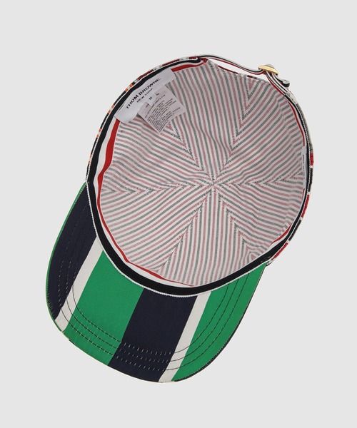 THOM BROWNE（トムブラウン）の「6-PANEL BASEBALL CAP IN WIDE