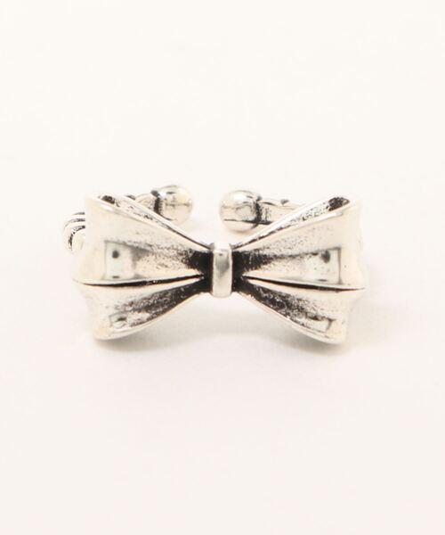 JUMELLE（ジュメロ）の「ヴィンテージリボンリング（リング・レディース・シルバー・FREE）」の6枚目の写真