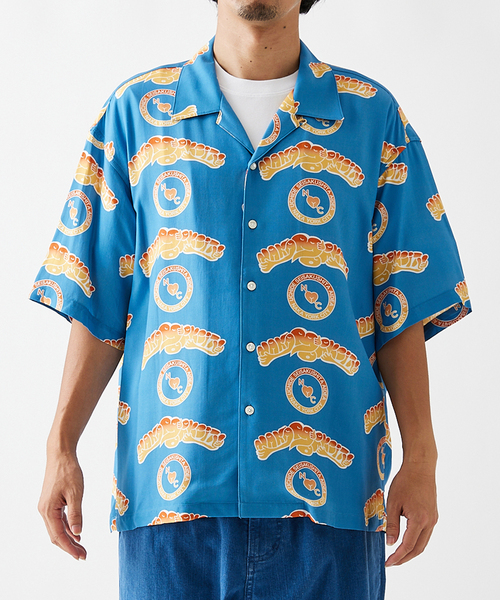 JOURNAL STANDARD（ジャーナルスタンダード）の「【ナカヨークシティ×JOURNAL STANDARD】SHIRT（シャツ/ブラウス・メンズ・ブラック/グレー/ブルー・MEDIUM/LARGE）」の3枚目の写真