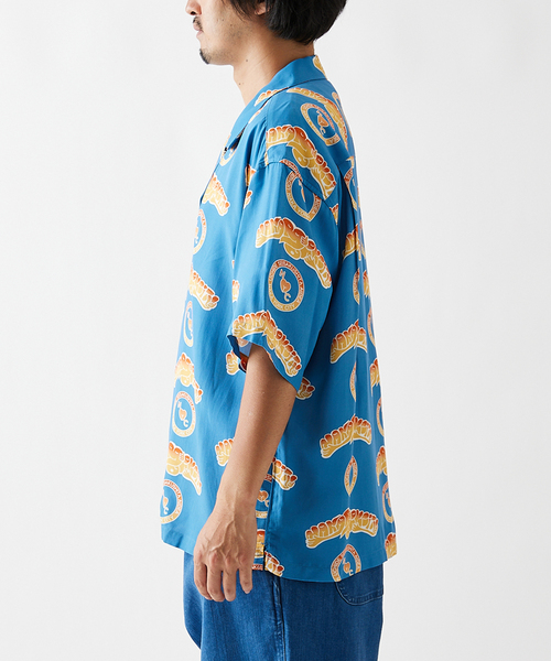 JOURNAL STANDARD（ジャーナルスタンダード）の「【ナカヨークシティ×JOURNAL STANDARD】SHIRT（シャツ/ブラウス・メンズ・ブラック/グレー/ブルー・MEDIUM/LARGE）」の6枚目の写真