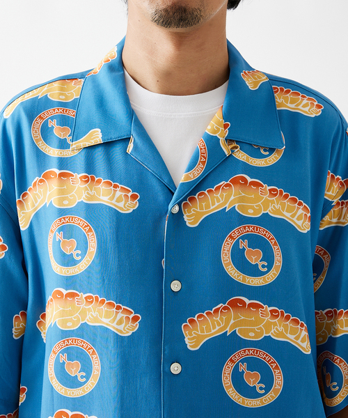 JOURNAL STANDARD（ジャーナルスタンダード）の「【ナカヨークシティ×JOURNAL STANDARD】SHIRT（シャツ/ブラウス・メンズ・ブラック/グレー/ブルー・MEDIUM/LARGE）」の10枚目の写真
