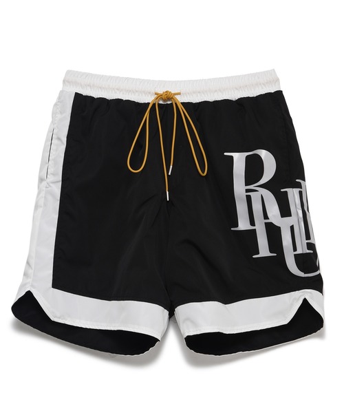 RHUDE(ルード)の「RHUDE(ルード) SIDE LOGO SHORT(その他パンツ・メンズ・ブラック・M/S/L)」の1枚目の写真