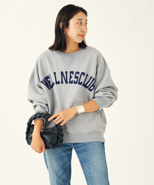 INSCRIRE(アンスクリア)の「《別注》【INSCRIRE /アンスクリア】LONG SLEEVE SWEATSHIRTS:スウェット(スウェット・レディース・ライトグレー/アイボリー・FREE)」の11枚目の写真