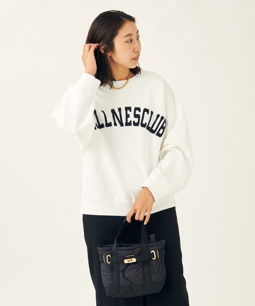 INSCRIRE(アンスクリア)の「《別注》【INSCRIRE /アンスクリア】LONG SLEEVE SWEATSHIRTS:スウェット(スウェット・レディース・ライトグレー/アイボリー・FREE)」の22枚目の写真