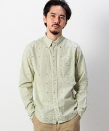 coen | グラフチェックドビーボタンダウンシャツ(シャツ/ブラウス)