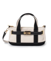 ◆【2WAY】SITA PARANTICA（シータパランティカ）金具付きミニバッグ