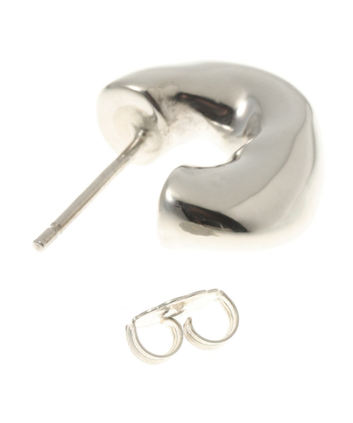 AGMES アグメス　MINI DAHLIA HUGGIESシルバーピアス AGMES/アグメス】MINI DAHLIA HUGGIES STERLING SILVE：ピアス