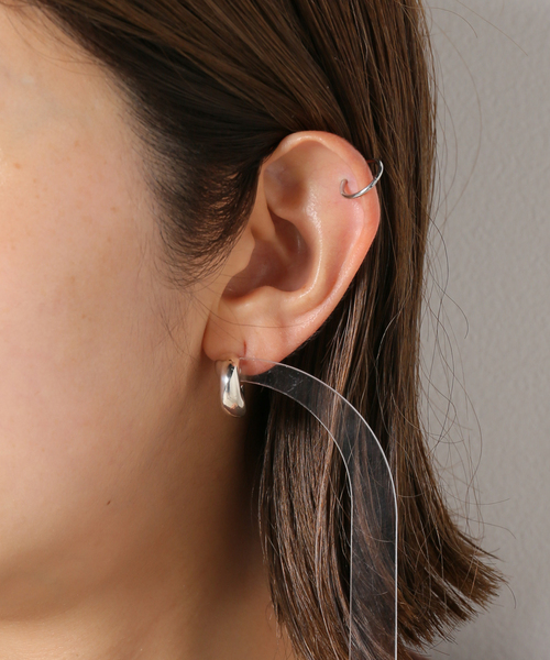 セール】【AGMES/アグメス】SMALL DAHLIA HOOPS ピアス（ピアス