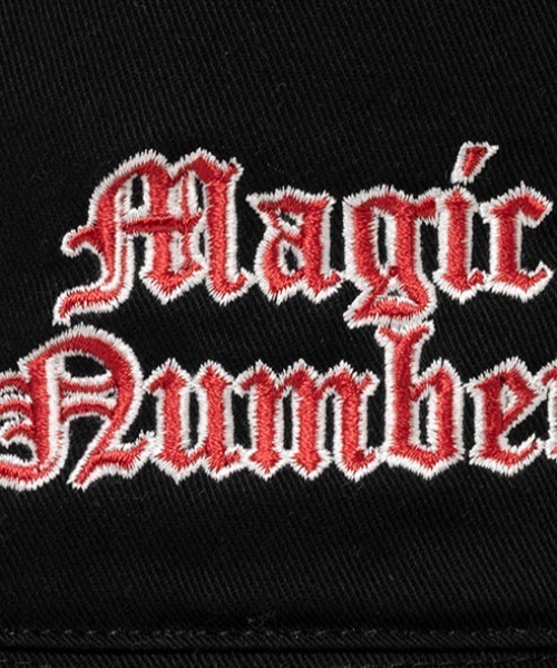 MAGIC NUMBER】OLD ENGLISH LOGO BUCKET HAT（ハット）｜MAGIC