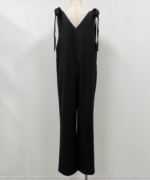 PICCIN（ピッチン）の「リボンサロペット（サロペット/オーバーオール・レディース・ブラック・M）」の11枚目の写真