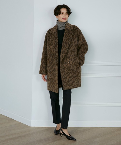 INED（イネド）の「【冬の美脚パンツ】ウールミックステーパードパンツ（その他パンツ・レディース・その他4/ブラック/レッド/ネイビー/その他3/オフホワイト・5号/7号/9号/11号）」の19枚目の写真
