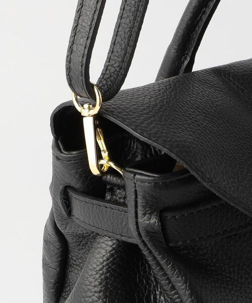 green label relaxing(グリーンレーベルリラクシング)の「< PRATO MADE IN ITALY > CLASIC トート バッグ LARGE(ショルダーバッグ・レディース・ブラック・FREE)」の15枚目の写真