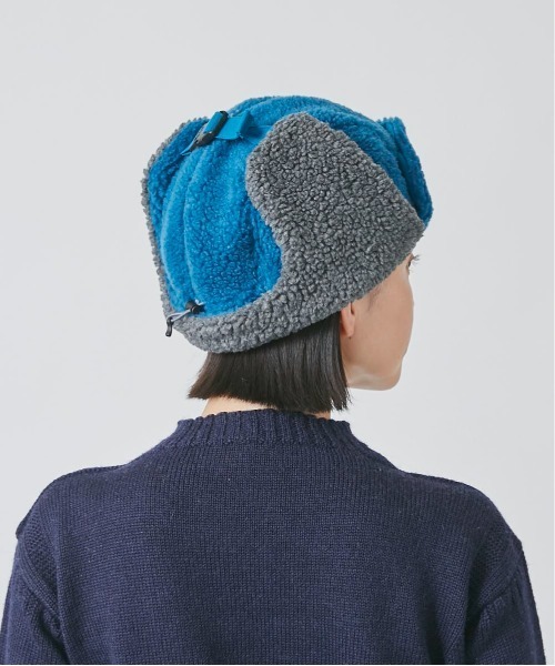 OVERRIDE（オーバーライド）の「OVERRIDE  RE:BOA TRAPPER SG（ハット・レディース・ライトベージュ/ブルー/キャメル・58cm）」の15枚目の写真