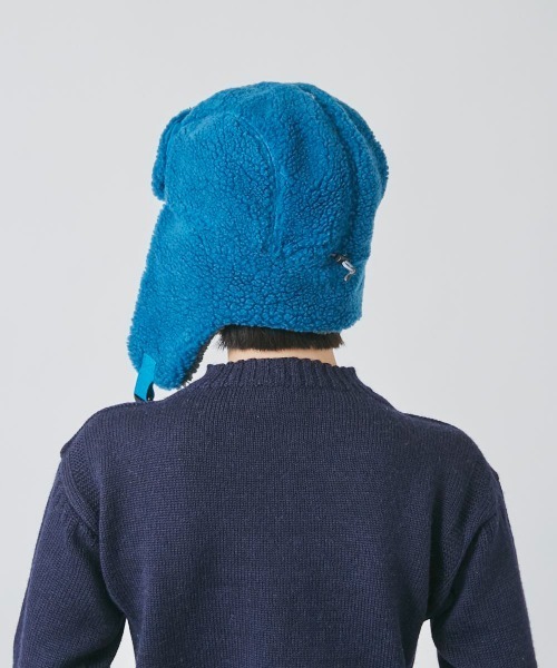 OVERRIDE（オーバーライド）の「OVERRIDE  RE:BOA TRAPPER SG（ハット・レディース・ライトベージュ/ブルー/キャメル・58cm）」の18枚目の写真