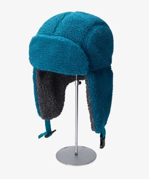 OVERRIDE（オーバーライド）の「OVERRIDE  RE:BOA TRAPPER SG（ハット・レディース・ライトベージュ/ブルー/キャメル・58cm）」の22枚目の写真