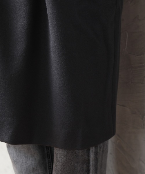 Art re A select(アトリエセレクト)の「WOOLLIKE MELTON LOOSE TRENCHCOAT/ウールライク メルトン ルーズ トレンチコート ロングコート(トレンチコート・メンズ・ベージュ/チャコールグレー/ブラック・L/M)」の12枚目の写真