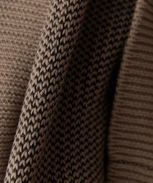 FOG ESSENTIALS（エフオージーエッセンシャルズ）の「FOG ESSENTIALS/エッセンシャルズ FRONT LOGO HOODIE KNIT フロントロゴニットパーカー（ニット/セーター・メンズ・ブラック/ベージュ/ダークベージュ・S/M/L/XL）」の19枚目の写真