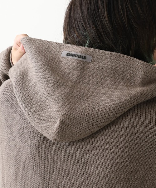 セール】FOG ESSENTIALS/エッセンシャルズ FRONT LOGO HOODIE KNIT