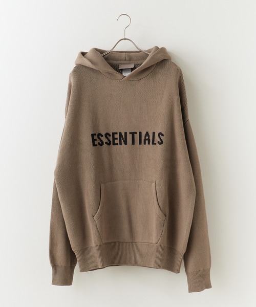 セール】FOG ESSENTIALS/エッセンシャルズ FRONT LOGO HOODIE KNIT