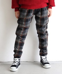 タック テーパード パンツ