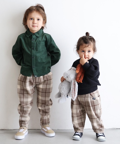 タック テーパード パンツ（その他パンツ）｜PUPPAPUPO（プッパプーポ