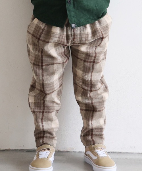 PUPPAPUPO(プッパプーポ)の「タック テーパード パンツ(その他パンツ・キッズ・ブラウン/ブラック/グリーン/ライトベージュ・120/130/140/110/100/90/80)」の17枚目の写真