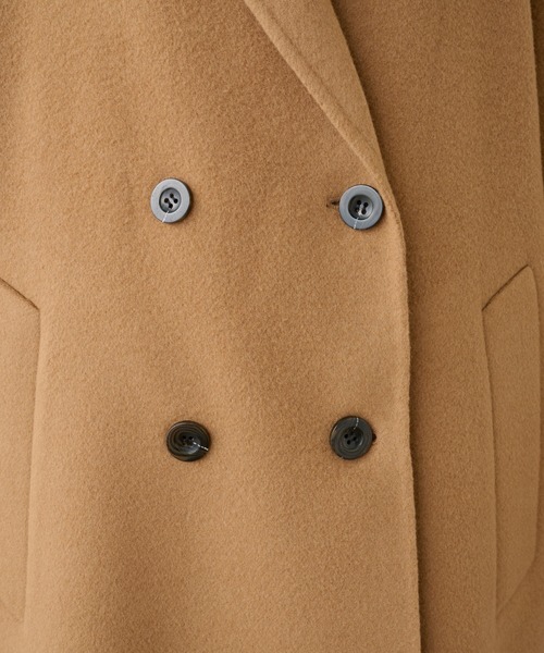 BEARDSLEY(ビアズリー)の「ロングリバーチェスターコート(チェスターコート・レディース・ネイビー/キャメル・FREE)」の13枚目の写真