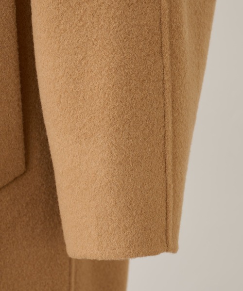 BEARDSLEY(ビアズリー)の「ロングリバーチェスターコート(チェスターコート・レディース・ネイビー/キャメル・FREE)」の17枚目の写真