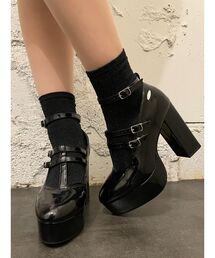 EATME | ダブルTストラップパンプス(パンプス)