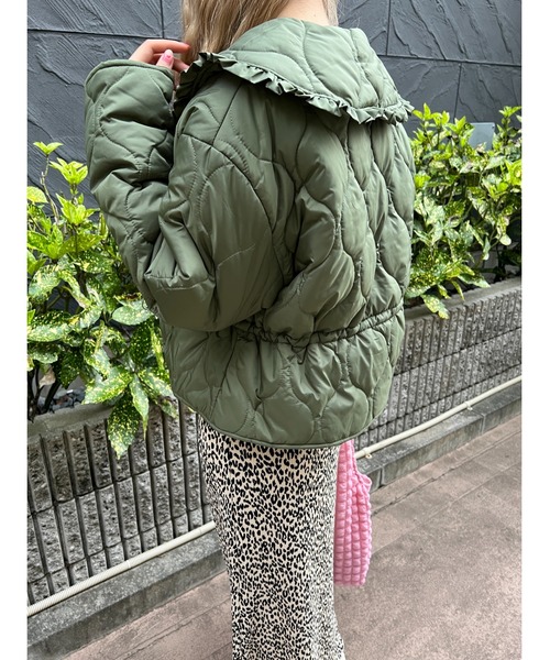 セール】フリルキルティングジャケット（ブルゾン）｜PHILLY（フィリー