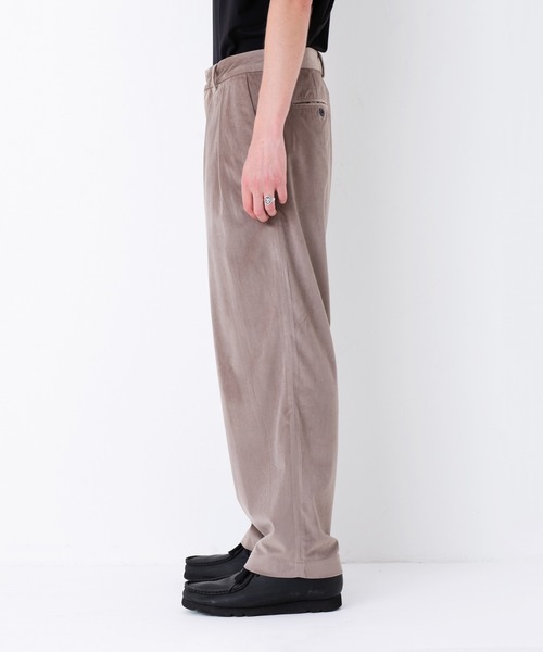VICTIM（ヴィクティム）の「VICTIM ヴィクティム / VELOR WIDE SLACKS