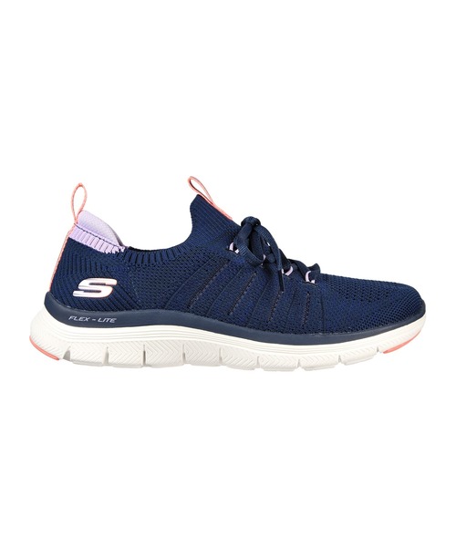 SKECHERS(スケッチャーズ)の「SKECHERS FLEX APPEAL 4.0 - SIMPLEJOJY / スケッチャーズ フレックス アピール 4.0 - シンプルジョイ(スリッポン・レディース・ネイビー×ホワイト・22cm/22.5cm/25cm/25.5cm/26cm/26.5cm/27cm)」の3枚目の写真