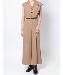 MURUA | ウエストベルトワイドロンパース(ワンピース)