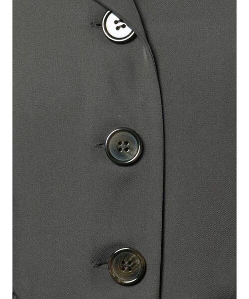 MURUA（ムルーア）の「ウエストベルトワイドロンパース（ワンピース・レディース・モカ/ダークグレー・FREE）」の4枚目の写真