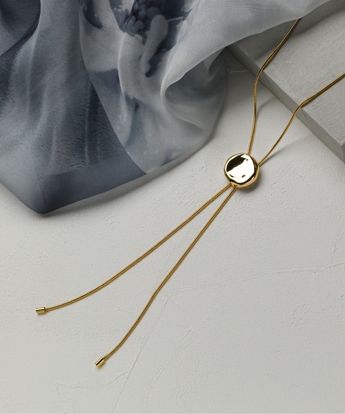 HARE（ハレ）の「【MADE IN JAPAN】メタルループタイ(HARE)（ネックレス・メンズ・シルバー/ゴールド/シルバー系その他2/シルバー系その他/シルバー系その他3/シルバー系その他4・FREE）」の6枚目の写真