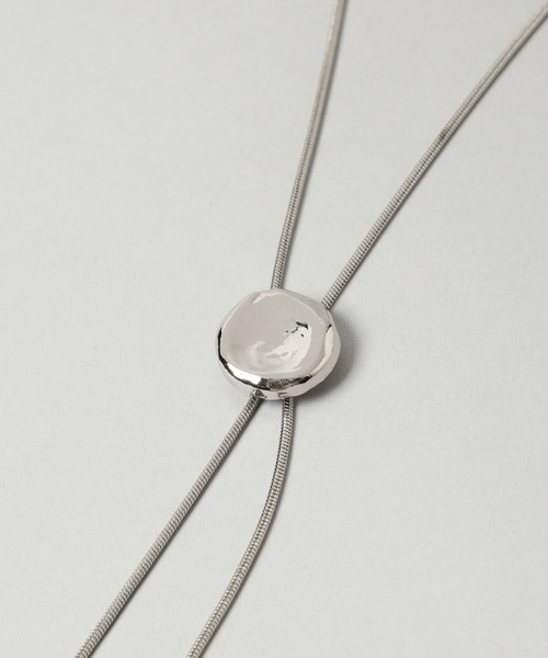 HARE（ハレ）の「【MADE IN JAPAN】メタルループタイ(HARE)（ネックレス・メンズ・シルバー/ゴールド/シルバー系その他2/シルバー系その他/シルバー系その他3/シルバー系その他4・FREE）」の8枚目の写真