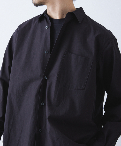 417 EDIFICE(フォーワンセブンエディフィス)の「【Essential / エッセンシャル】 SHIRT(シャツ/ブラウス・メンズ・ホワイト/スカイブルー/ブラック/ベージュ/ラベンダー/イエロー系その他・SMALL/MEDIUM/LARGE/XX-LARGE)」の9枚目の写真