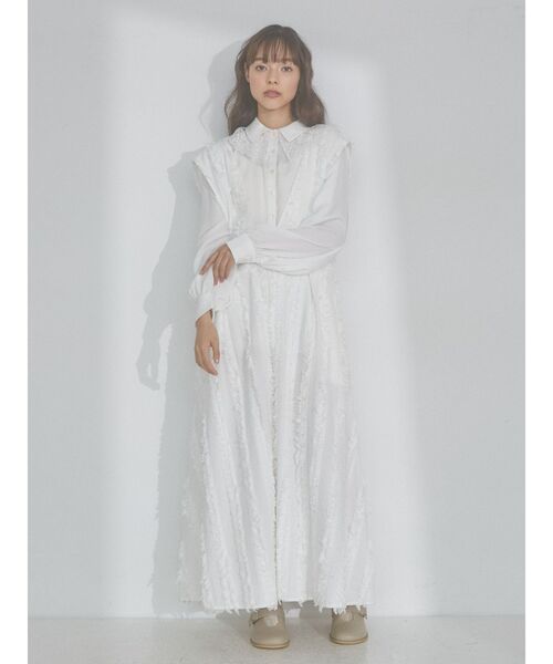 merry jenny(メリージェニー)の「ダブルベルトブーツ(ブーツ・レディース・ブラック/ベージュ・MEDIUM/LARGE)」の7枚目の写真