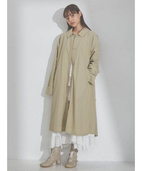 merry jenny(メリージェニー)の「ダブルベルトブーツ(ブーツ・レディース・ブラック/ベージュ・MEDIUM/LARGE)」の15枚目の写真